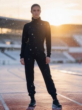 VTG Roffe GORPCORE Jumpsuit Skiwear Outdoors 80s 90s Womens Medium #3017